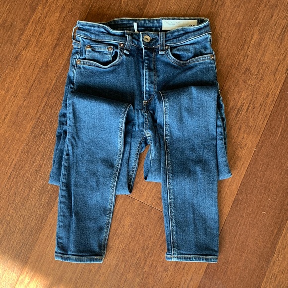 Rag & bone Nina high rise skinny jean size 24 - Picture 2 of 8
